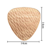Maxbell Solid Wood Fruit Cake Plate Snacks Serving Tray Rubber Wood-14x14cm - Aladdin Shoppers