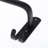 Maxbell Space Aluminum Bathroom Wall Mount Towel Holder Hanger Towel Bar Black 60CM - Aladdin Shoppers