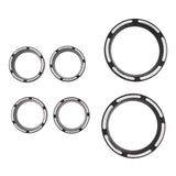 Maxbell Speedometer Gauge Burst Bezel Kit Set for Harley Electra Street Glide Black - Aladdin Shoppers