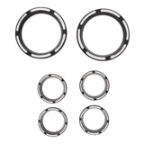 Maxbell Speedometer Gauge Burst Bezel Kit Set for Harley Electra Street Glide Black - Aladdin Shoppers