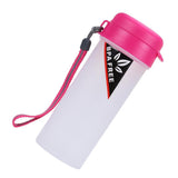 Maxbell Sports Water Bottle Drink Bottle With Handle Strap Carrier Hiking Purple - Aladdin Shoppers