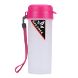 Maxbell Sports Water Bottle Drink Bottle With Handle Strap Carrier Hiking Purple - Aladdin Shoppers