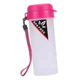 Maxbell Sports Water Bottle Drink Bottle With Handle Strap Carrier Hiking Purple - Aladdin Shoppers