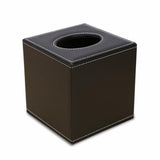 Maxbell Square Countertop Tissue Box Holder Paper Napkin Box Cover PU Leather Coffee - Aladdin Shoppers