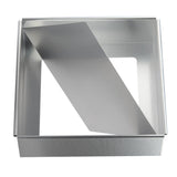 Maxbell Square Shape Cake Mold with Removable Bottom Aluminum Alloy 10 inch - Aladdin Shoppers