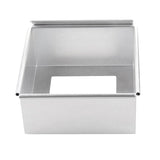 Maxbell Square Shape Cake Mold with Removable Bottom Aluminum Alloy 10 inch - Aladdin Shoppers