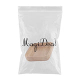 Maxbell Square Wooden Salad Bowl Refreshments Fruit Plate Noodles Rice Container L - Aladdin Shoppers