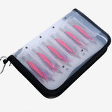 Maxbell Squid Jig Bag Pouch Both Side Storage Lure Case Holder Wallet Clear - Aladdin Shoppers