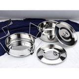 Maxbell Stackable Steamer Insert Pans Stainless Steel Food Steamer Instant Pot Tools - Aladdin Shoppers