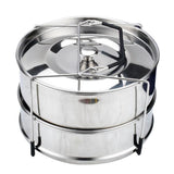 Maxbell Stackable Steamer Insert Pans Stainless Steel Food Steamer Instant Pot Tools - Aladdin Shoppers