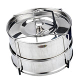 Maxbell Stackable Steamer Insert Pans Stainless Steel Food Steamer Instant Pot Tools - Aladdin Shoppers