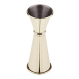Maxbell Stainless Cocktail Jigger Wine Mixer Measuring Double Cup Bar Supplies Gold - Aladdin Shoppers