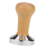 Maxbell Stainless Coffee Bean Tamper Barista Pressing Tool w/ Handle 51mm/58mm Base 58mm - Aladdin Shoppers