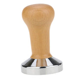 Maxbell Stainless Coffee Bean Tamper Barista Pressing Tool w/ Handle 51mm/58mm Base 58mm - Aladdin Shoppers