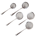 Maxbell Stainless Fine Mesh Oil Skimmer Spoon Food Strainer Sieve Colander 8cm - Aladdin Shoppers