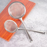 Maxbell Stainless Fine Mesh Oil Skimmer Spoon Food Strainer Sieve Colander 8cm - Aladdin Shoppers