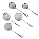 Maxbell Stainless Fine Mesh Oil Skimmer Spoon Food Strainer Sieve Colander 8cm - Aladdin Shoppers