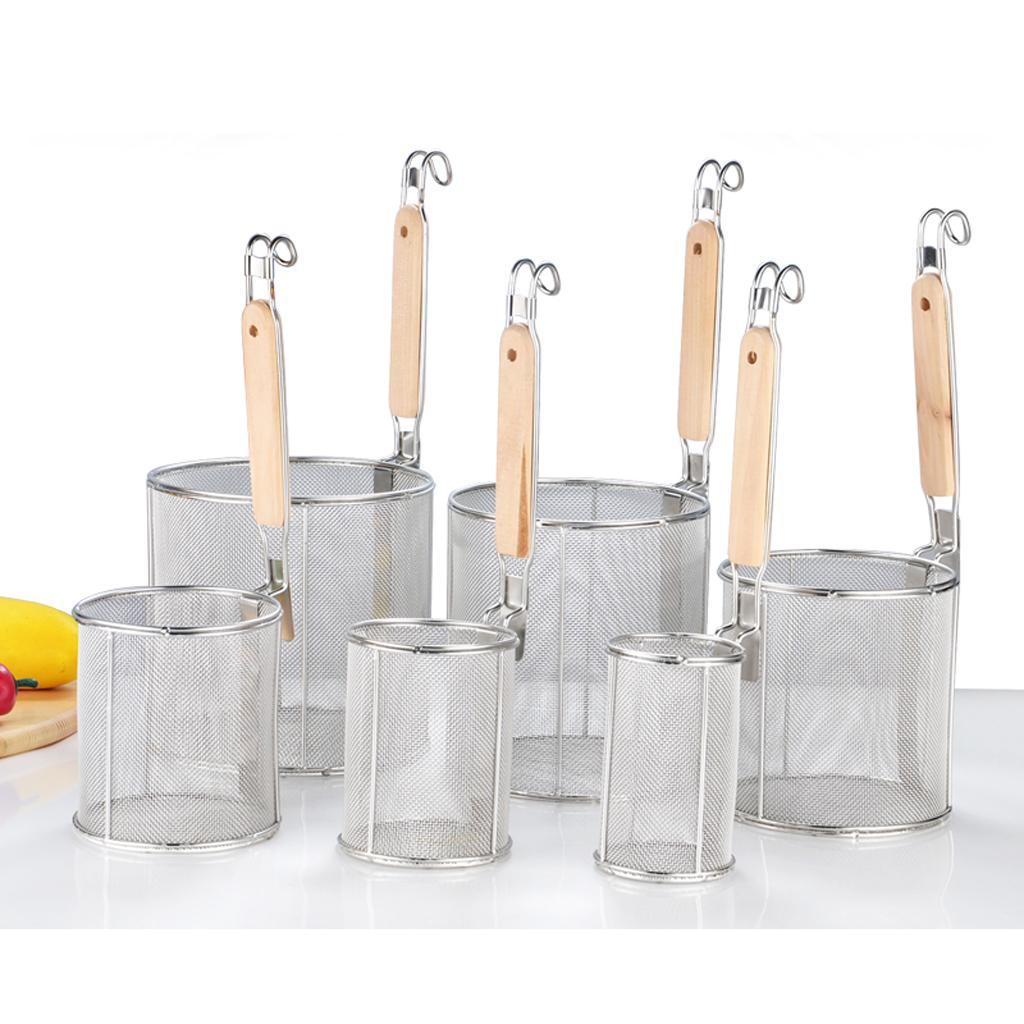 Maxbell Stainless Kitchen Noodle Colander Soup Oil Filter Spoon Powder Fence 10cm - Aladdin Shoppers