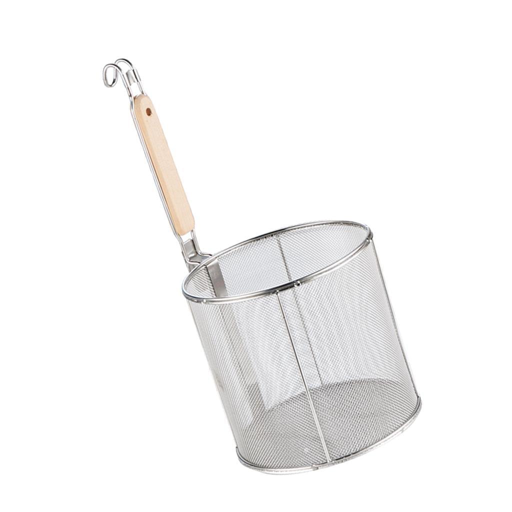 Maxbell Stainless Kitchen Noodle Colander Soup Oil Filter Spoon Powder Fence 10cm - Aladdin Shoppers