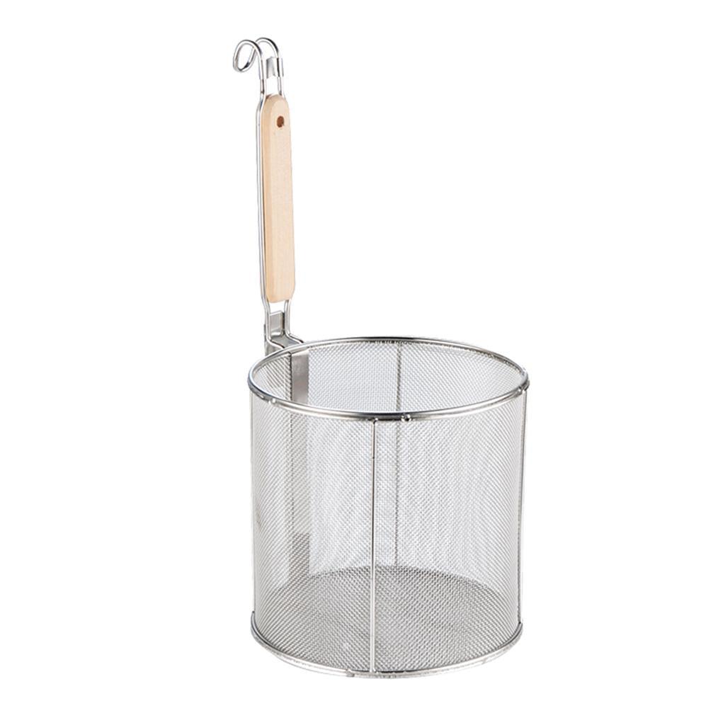 Maxbell Stainless Kitchen Noodle Colander Soup Oil Filter Spoon Powder Fence 12cm - Aladdin Shoppers