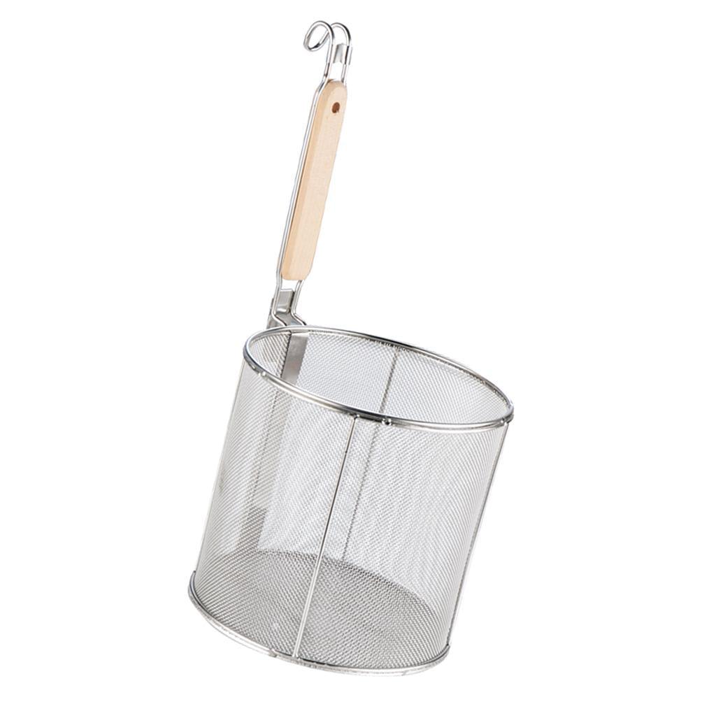 Maxbell Stainless Kitchen Noodle Colander Soup Oil Filter Spoon Powder Fence 12cm - Aladdin Shoppers