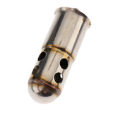 Maxbell Stainless Steel 51mm Exhaust Muffler Baffle Silencer DB Killer - Round Tip - Aladdin Shoppers