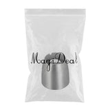 Maxbell Stainless Steel Ashtray Tabletop Smoker Cigar Ash Tray Holder Bar Supplies L - Aladdin Shoppers