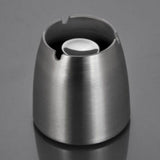 Maxbell Stainless Steel Ashtray Tabletop Smoker Cigar Ash Tray Holder Bar Supplies L - Aladdin Shoppers