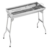 Maxbell Stainless Steel Barbecue Oven BBQ Grill Charcoal Portable For Camping Picnic - Aladdin Shoppers
