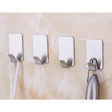 Maxbell Stainless Steel Bathroom Coat Robe Hat Towel Hanger Rack Hooks Single 2 - Aladdin Shoppers