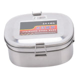 Maxbell Stainless Steel Bento Lunch Box Dinner Food Container Double Layer L - Aladdin Shoppers