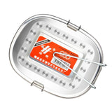 Maxbell Stainless Steel Bento Lunch Box Food Containers Storage Lids Medium - Aladdin Shoppers