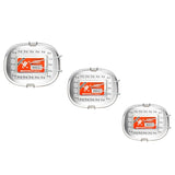 Maxbell Stainless Steel Bento Lunch Box Food Containers Storage Lids Medium - Aladdin Shoppers