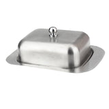Maxbell Stainless Steel Butter Dish Serving Tray stainless steel lid - Aladdin Shoppers
