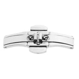Maxbell Stainless Steel Butterfly Deployment Buckle Wristwatch Straps Clasps 15x4mm - Aladdin Shoppers