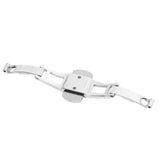 Maxbell Stainless Steel Butterfly Deployment Buckle Wristwatch Straps Clasps 15x4mm - Aladdin Shoppers