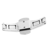 Maxbell Stainless Steel Butterfly Deployment Buckle Wristwatch Straps Clasps 15x4mm - Aladdin Shoppers