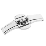 Maxbell Stainless Steel Butterfly Deployment Buckle Wristwatch Straps Clasps 15x4mm - Aladdin Shoppers