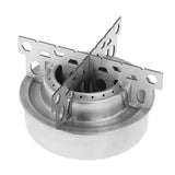 Maxbell Stainless Steel Camping Hiking Cooking Spirit Alcohol Stove With Stand Rack - Aladdin Shoppers