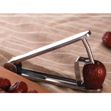 Maxbell Stainless Steel Cherry Stone & Olive Stoner Pitter Seed Remover Pitting L - Aladdin Shoppers