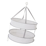 Maxbell Stainless Steel Clothes Drying Basket Drying Rack Double Layer L - Aladdin Shoppers