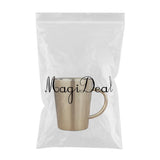 Maxbell Stainless Steel Coffee Mug Beer Mug Double Wall Drinking Mug 350ml Golden - Aladdin Shoppers
