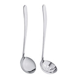 Maxbell Stainless Steel Colander Soup Ladle Hot Pot Scoop Kitchen Cooking Utensils L - Aladdin Shoppers