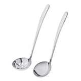 Maxbell Stainless Steel Colander Soup Ladle Hot Pot Scoop Kitchen Cooking Utensils M - Aladdin Shoppers