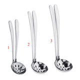 Maxbell Stainless Steel Colander Soup Ladle Hot Pot Scoop Kitchen Cooking Utensils S - Aladdin Shoppers