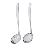 Maxbell Stainless Steel Colander Soup Ladle Hot Pot Scoop Kitchen Cooking Utensils S - Aladdin Shoppers