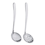 Maxbell Stainless Steel Colander Soup Ladle Hot Pot Scoop Kitchen Cooking Utensils S - Aladdin Shoppers