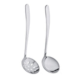 Maxbell Stainless Steel Colander Soup Ladle Hot Pot Scoop Kitchen Cooking Utensils S - Aladdin Shoppers