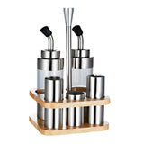 Maxbell Stainless Steel Condiment Seasoning Container Pot Condiment Spice Bottle