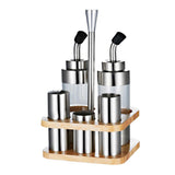 Maxbell Stainless Steel Condiment Seasoning Container Pot Condiment Spice Bottle - Aladdin Shoppers